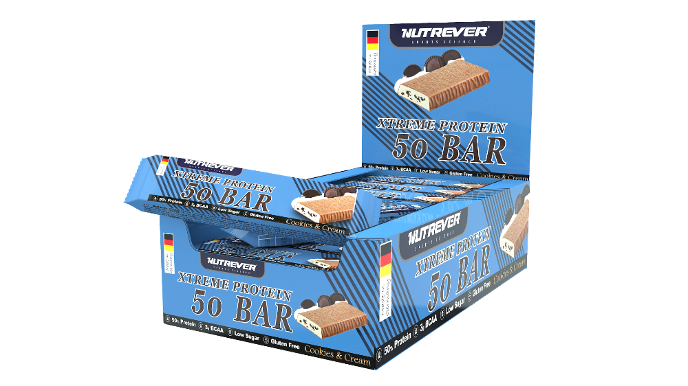 Nutrever Xtreme Protein 50 Bar 24 Adet