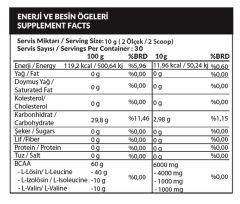 SC Nutrition Super Charger Preworkout 300 Gr